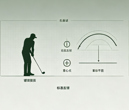 挥杆常见错误纠错大全，右曲、左拉、抬头、翻腕一次性修正