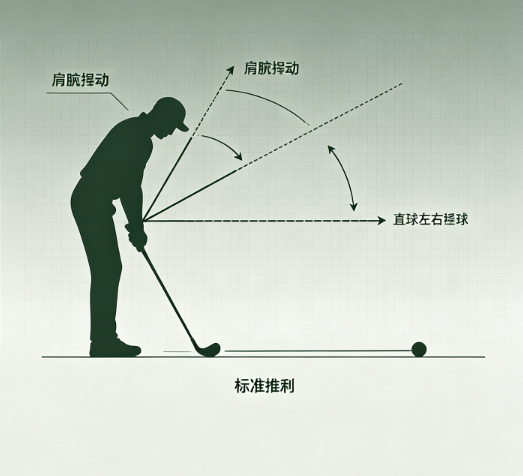 推杆常见失误纠错:三推、右偏、手腕抖动、抬头全部修正 推杆常见失误纠错:三推、右偏、手腕抖动、抬头全部修正