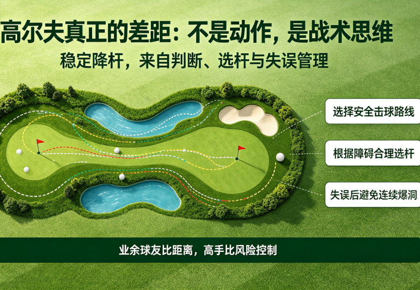私教课最值钱的不是动作！是90%球友没有的球场战术思维